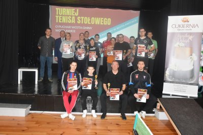 Turniej Tenisa Stołowego o Puchar Wójta Gminy Wojsławice 2024